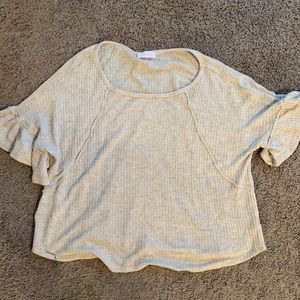 Pink lily sweater top